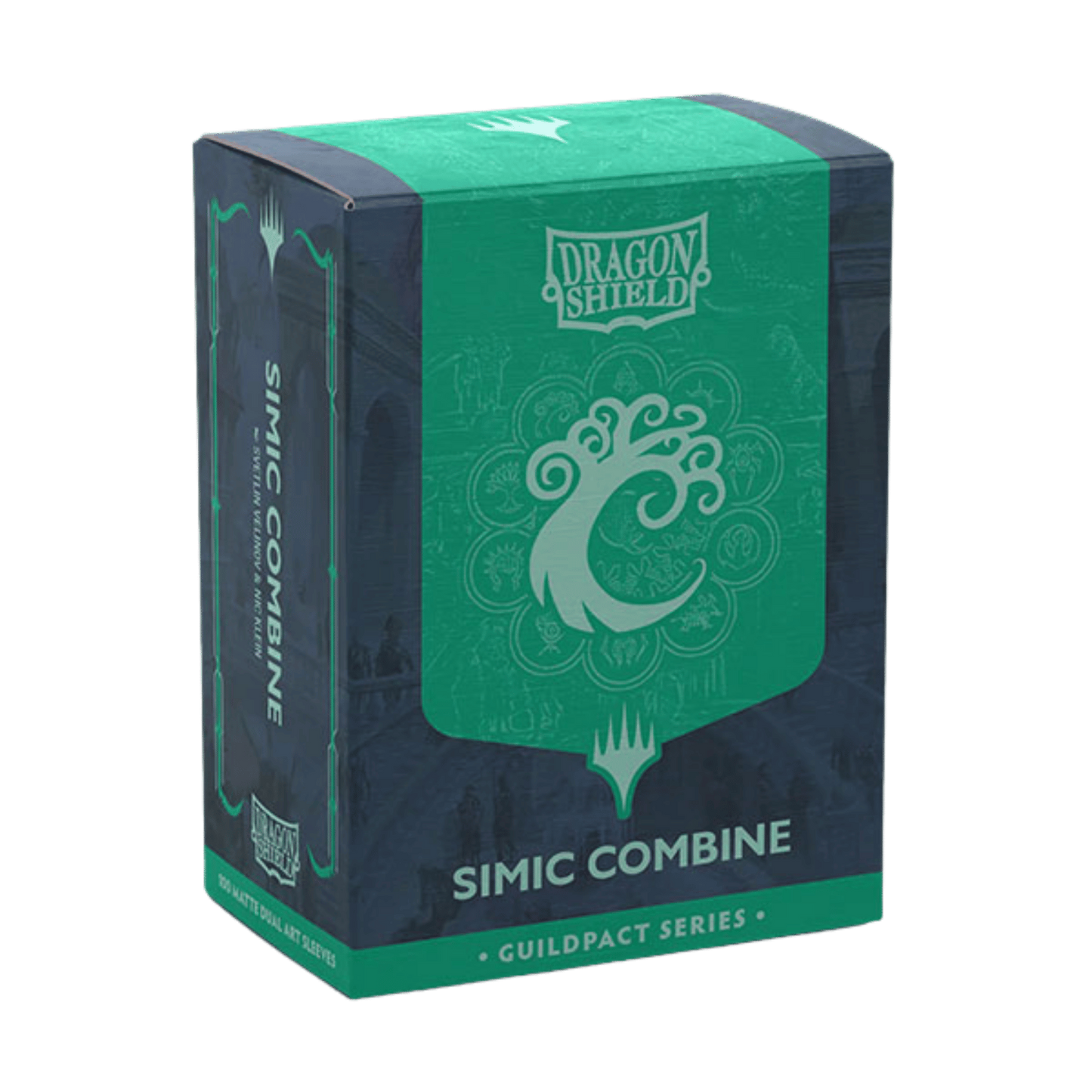 Dragon Shield: MTG Guildpact Series "Simic Combine" - Matte Dual Art Card Sleeves (100ct)