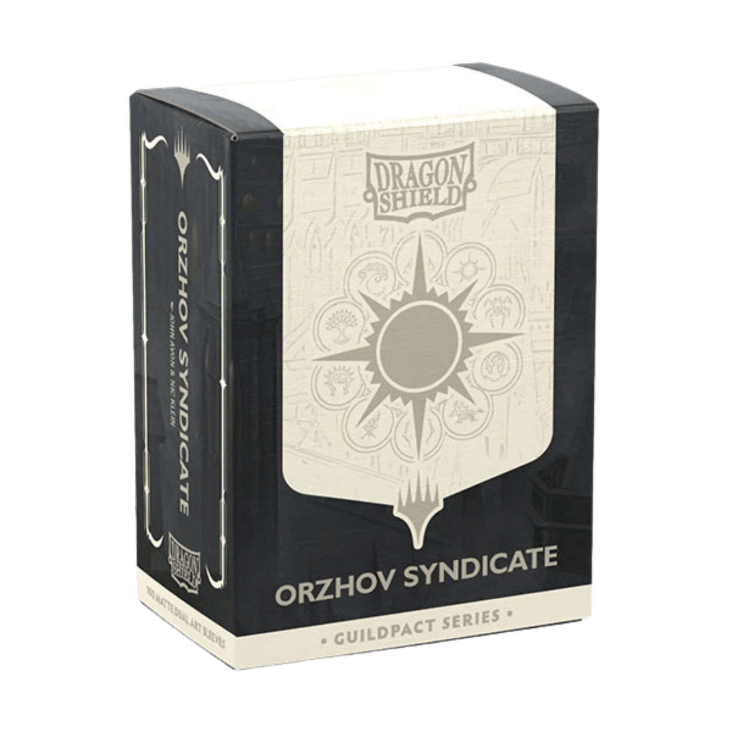MTG Guildpact Series Dragon Shield: MTG Guildpact Series  Dragon Shield: MTG Guildpact Series "Orzhov Syndicate" - Matte Dual Art Card Sleeves (100ct)