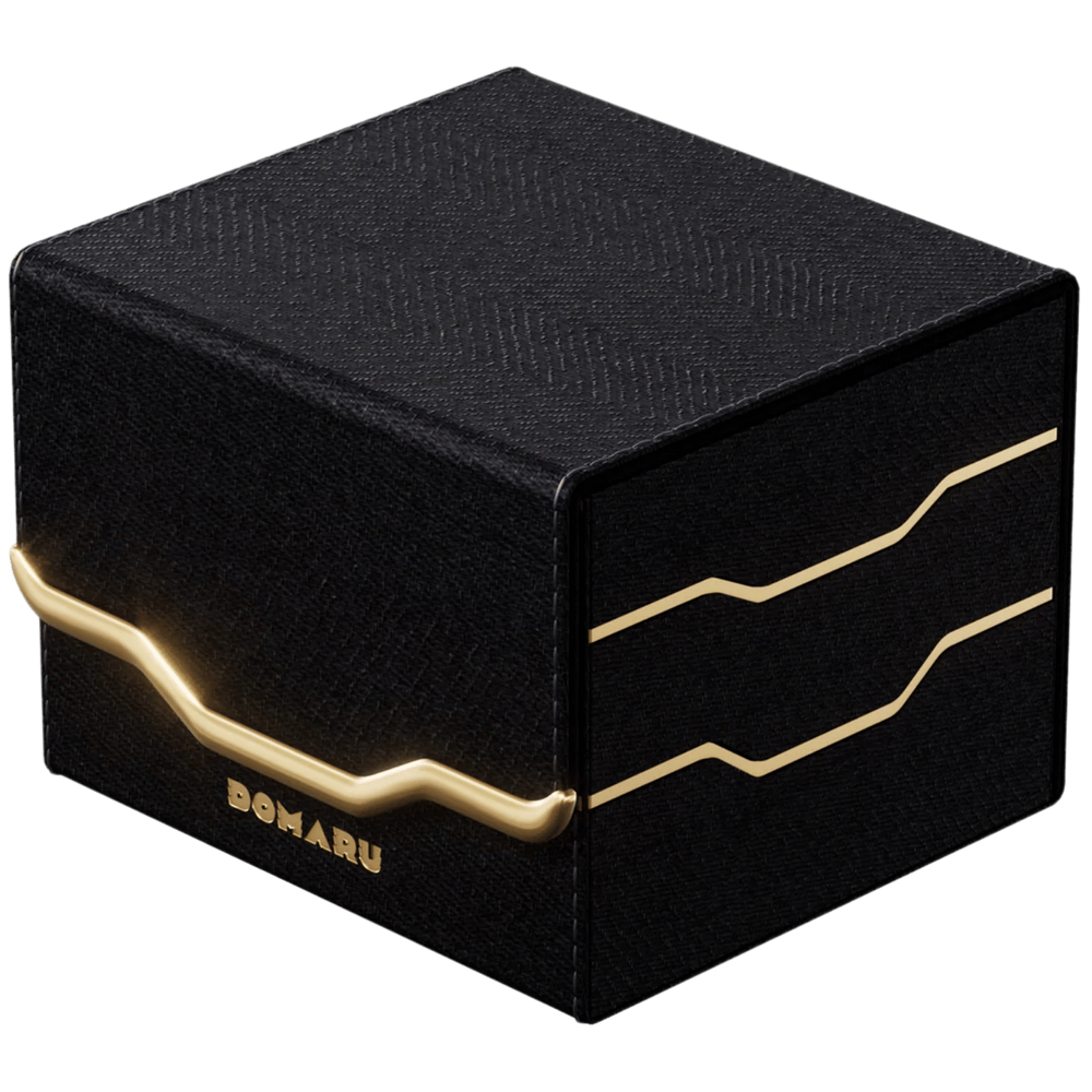 DOMARU Deck Box: Armory Collection - Obsidian - Horizon 100+ Sideloading Box