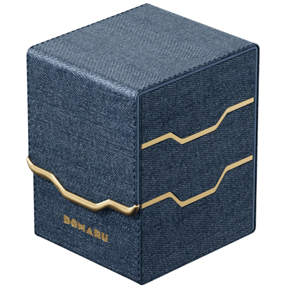 DOMARU Deck Box: Armory Collection - Lazulite - Vertex Duo 100+ Toploading Box