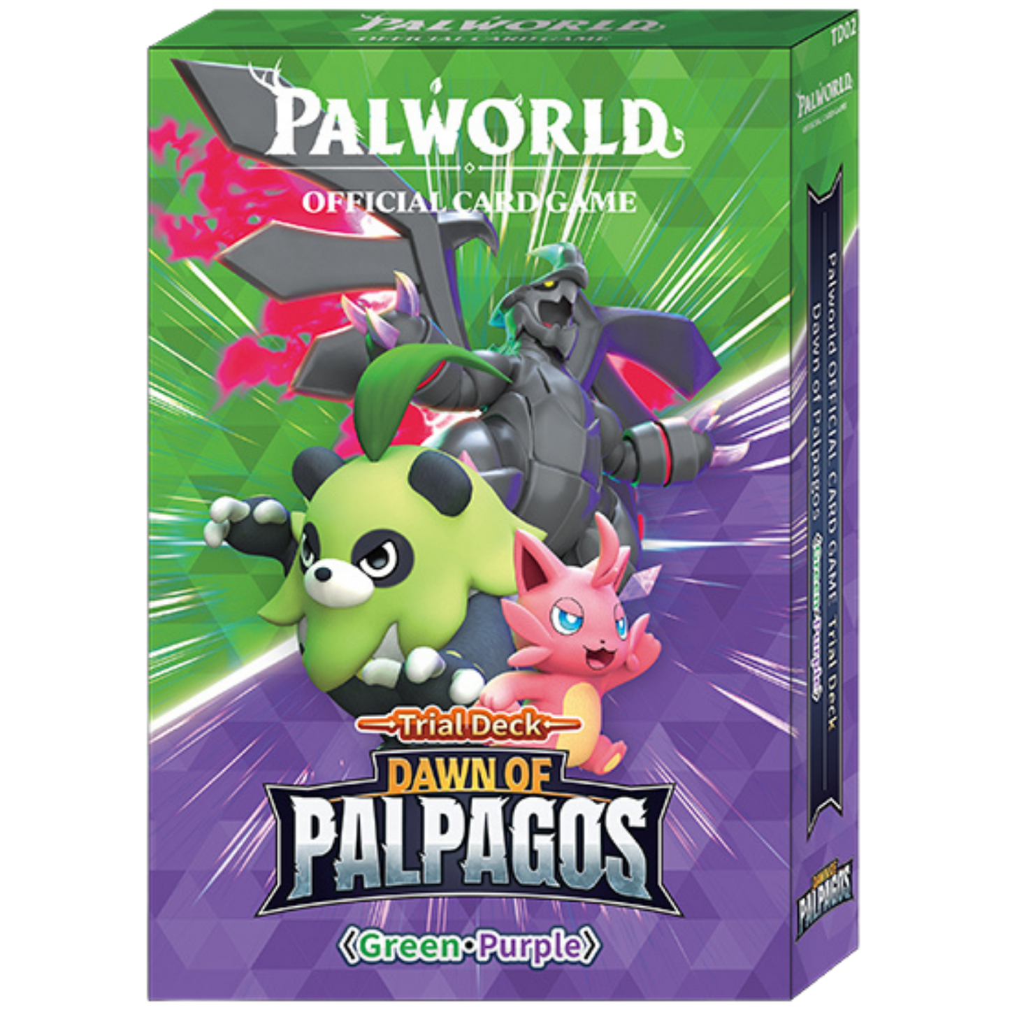 Palworld Official Card Game: Dawn of Palpagos - Green/Purple - Trial Deck