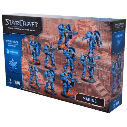 Starcraft Tabletop Miniatures Game - Terran Expansion Set: Marine