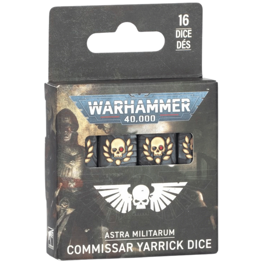 Warhammer 40K: Astra Militarum - Commissar Yarrick Dice (16)