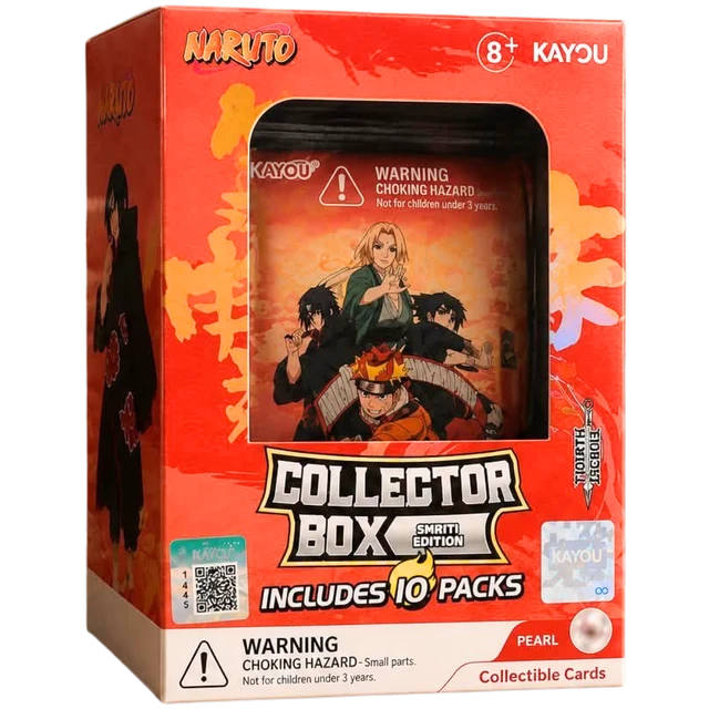 Naruto Collectible Cards: Smriti - Earth Scroll 002 - Collector Box (10 Packs)