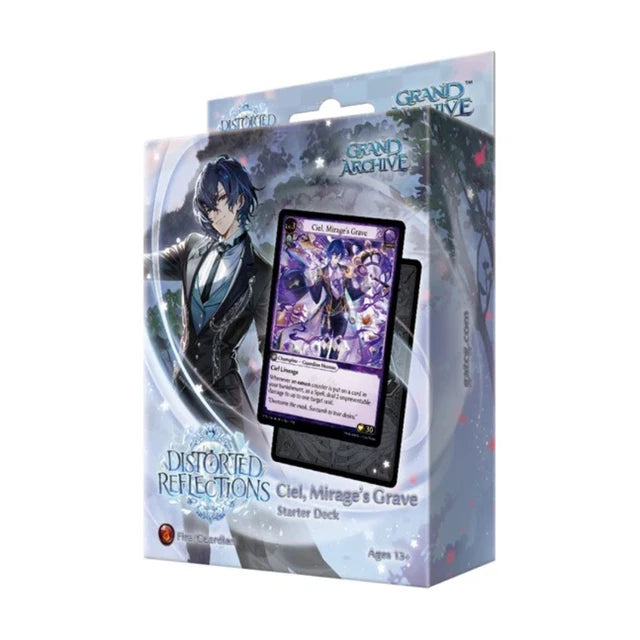 Grand Archive: Distorted Reflections 1st Edition Starter Deck - Ciel, Mirage's Grave Pre-Order (Releases 7/25/25) (Copy)