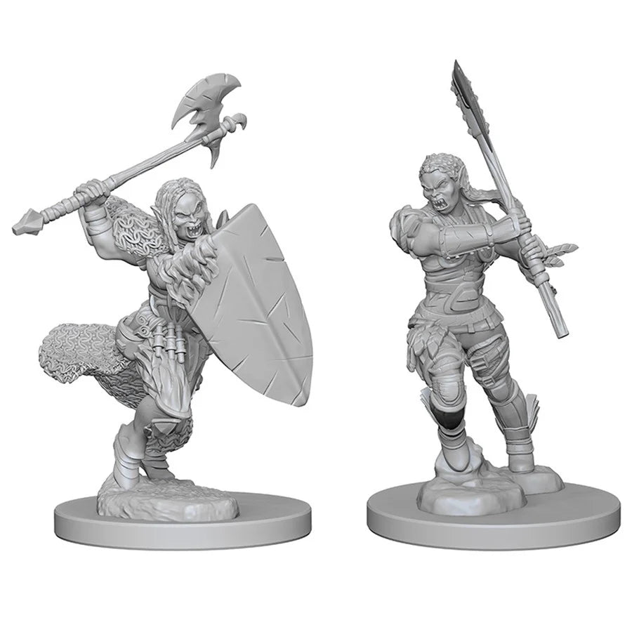 Pathfinder - Deep Cuts: Half Orc Female Barbarian