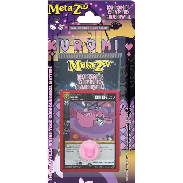 kuromi's cryptid carnival booster box Metazoo TCG