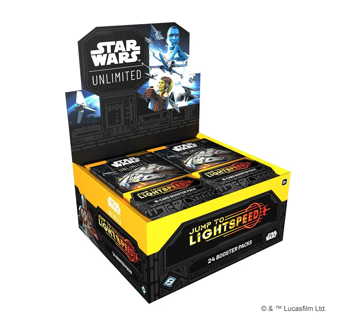 Star Wars Unlimited: Jump to Lightspeed Booster Box (Preorder)(Releases 3/14/25)