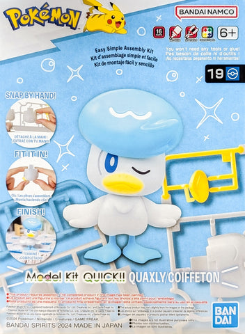 Quaxly (Pokémon Model Kit Quick!!)