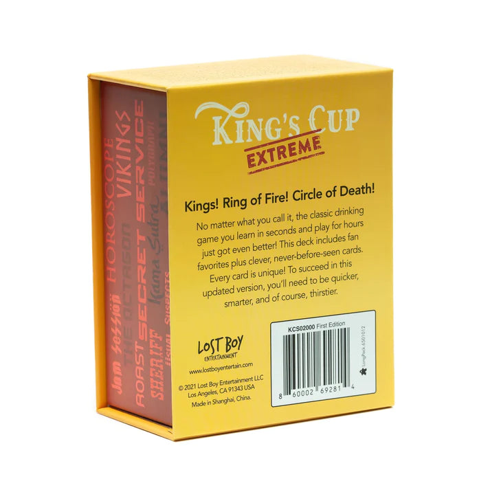 King's Cup Extreme: A Classic Drinking Game Revamped