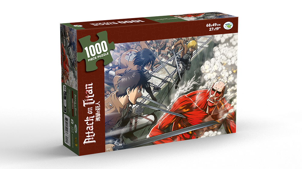 Officially Licensed Jigsaw Puzzle: Attack on Titan