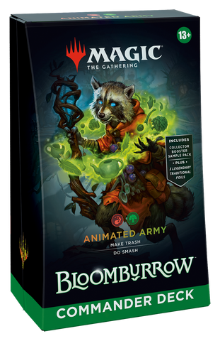 Magic: The Gathering Bloomburrow Commander Deck - Animated Army