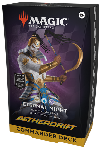 Aetherdrift - Eternal Might Commander Deck (Pre-Order)(Releases 2/14/25)