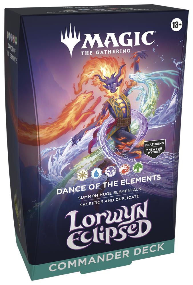 Magic: the Gathering - Lorwyn Eclipsed Commander Deck: Dance of the Elements (Pre-Order) (Releases 1/23/26)