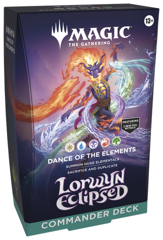 Magic: the Gathering - Lorwyn Eclipsed Commander Deck: Dance of the Elements (Pre-Order) (Releases 1/23/26)