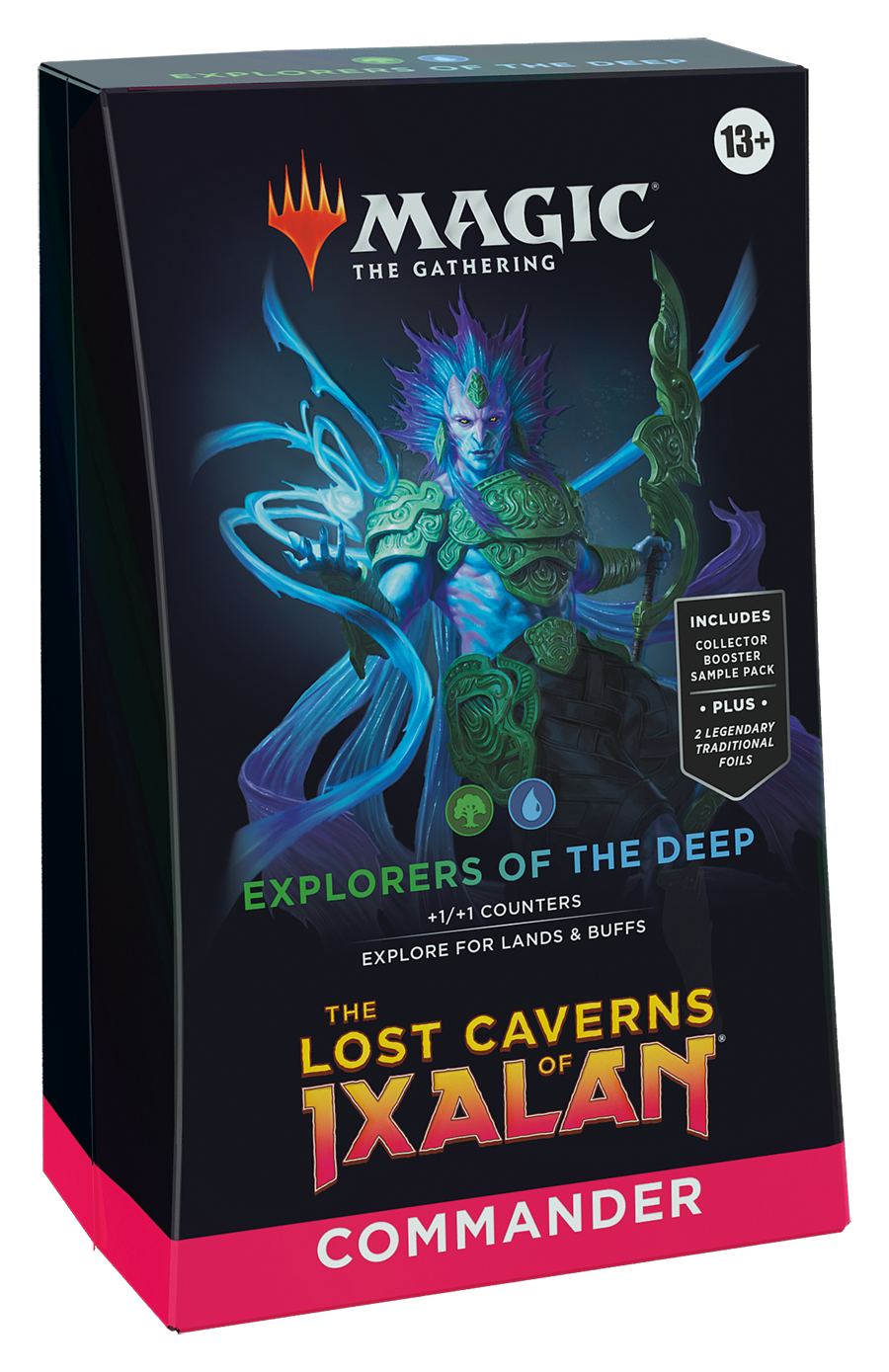 Magic: The Gathering The Lost Caverns of Ixalan Commander Deck - Explorers of the Deep