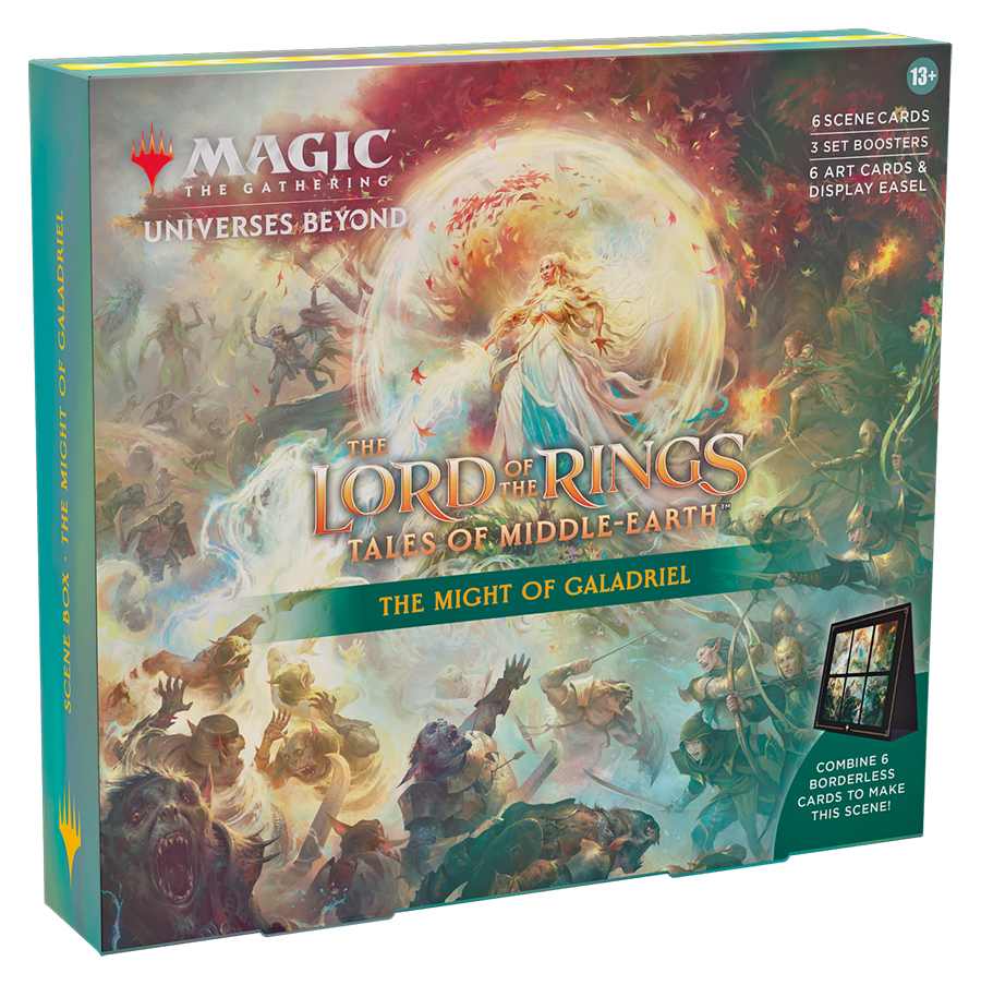 Magic: The Gathering - The Lord of the Rings: Tales of Middle-earth Scene Box - The Might of Galadriel