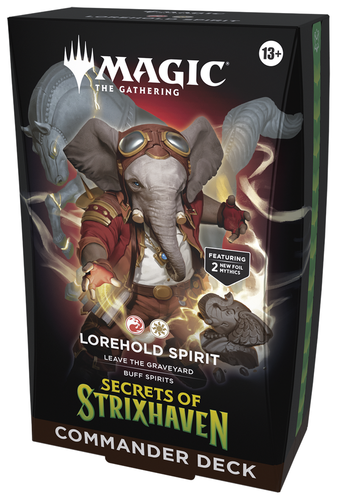 Magic: the Gathering - Secrets of Strixhaven "Lorehold Spirit" Commander Deck Pre-Order (Releases 4/24/26)