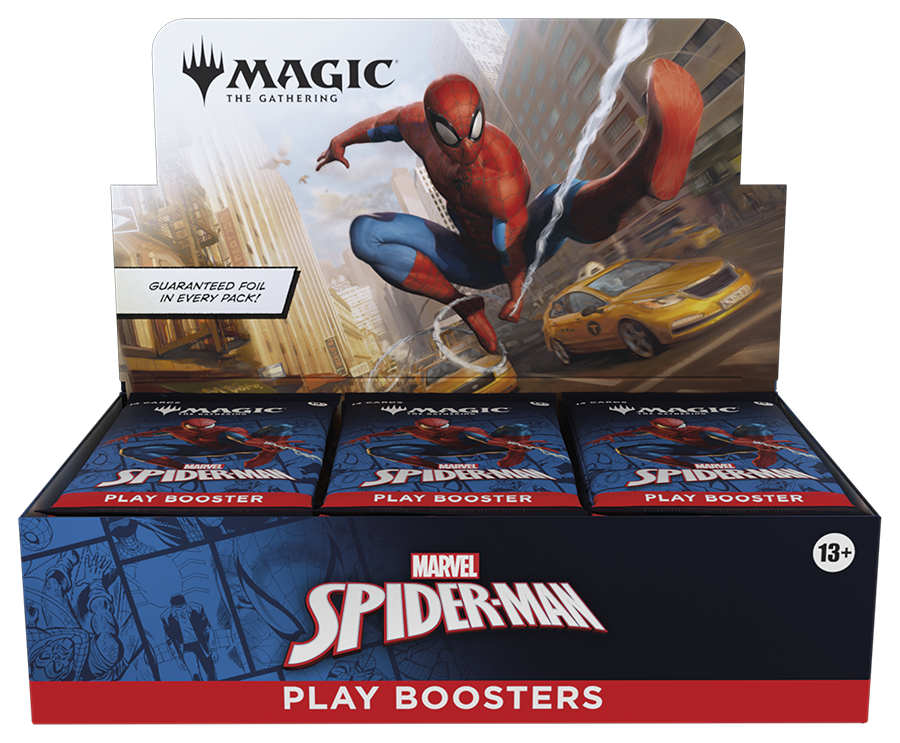 Universes Beyond: Marvel's Spider-Man Play Booster Box (Pre-Order)(Releases 9/26/25)
