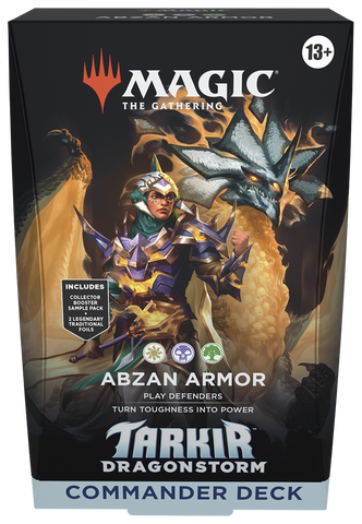 Tarkir: Dragonstorm Commander Deck - Abzan Armor (Pre-Order)(Releases 4/11/25)