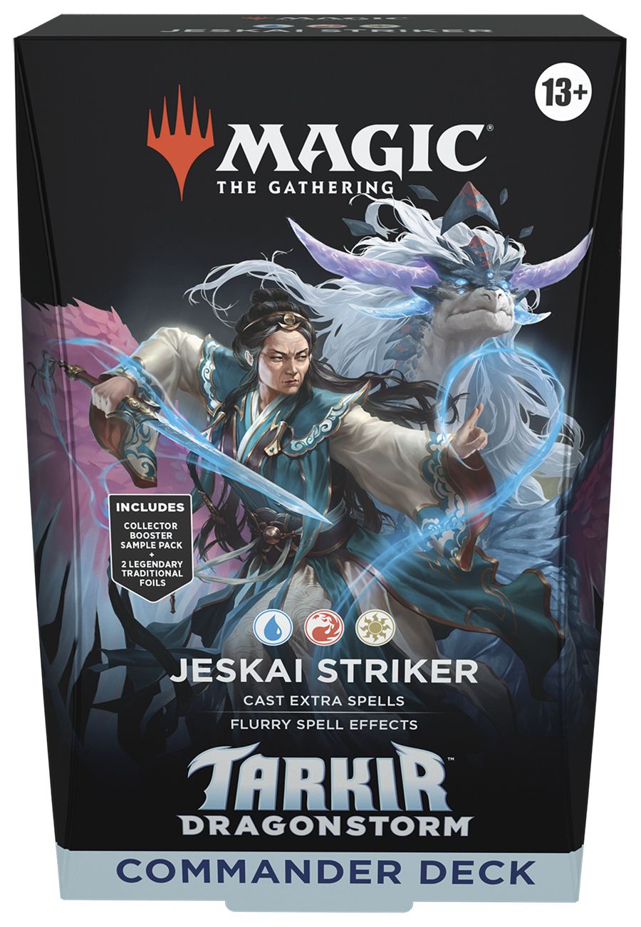 Tarkir: Dragonstorm Commander Deck - Jeskai Striker (Pre-Order)(Releases 4/11/25)