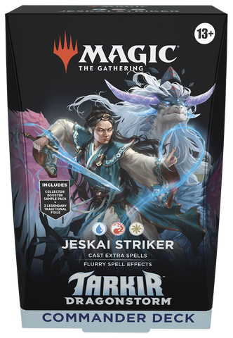 Tarkir: Dragonstorm Commander Deck - Jeskai Striker (Pre-Order)(Releases 4/11/25)