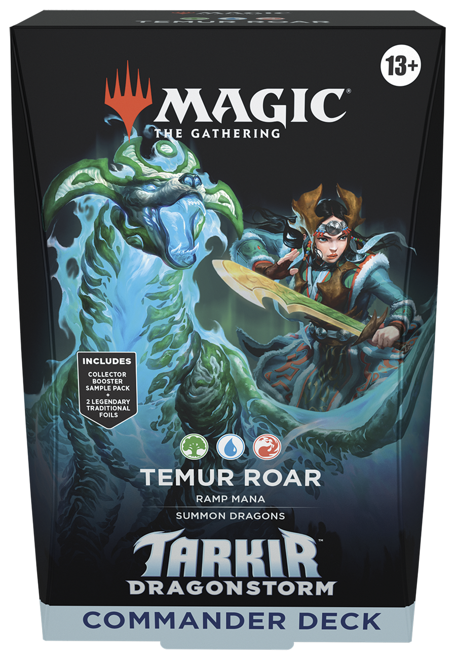 Tarkir: Dragonstorm Commander Deck - Temur Roar (Pre-Order)(Releases 4/11/25)