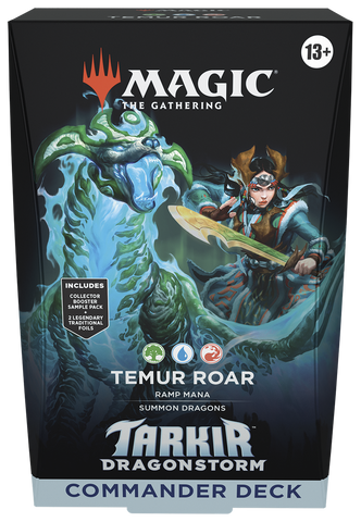 Tarkir: Dragonstorm Commander Deck - Temur Roar (Pre-Order)(Releases 4/11/25)