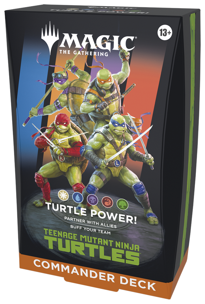 Universes Beyond: Teenage Mutant Ninja Turtles Commander Deck - Turtle Power! Pre-Order (Releases 3/6/26)