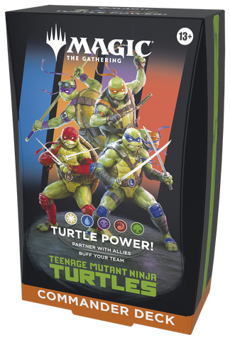 Universes Beyond: Teenage Mutant Ninja Turtles Commander Deck - Turtle Power! Pre-Order (Releases 3/6/26)