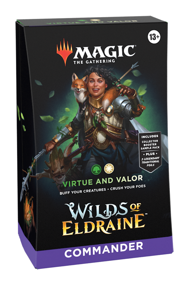 Magic: The Gathering - Wilds of Eldraine Commander Deck - Virtue and Valor