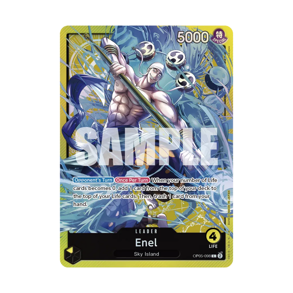 One Piece Card Game: Sound Loader Vol. 2 - Enel