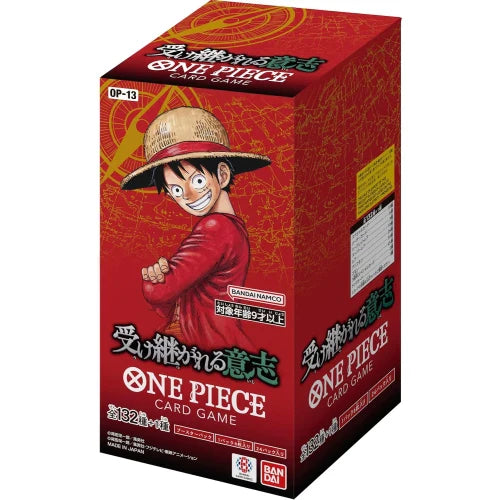 One Piece Card Game: Carrying on His Will [OP-13] Booster Box Japanese