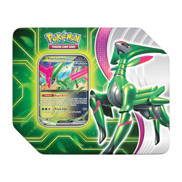 Pokémon TCG: Paradox Clash Tin (Iron Leaves ex)