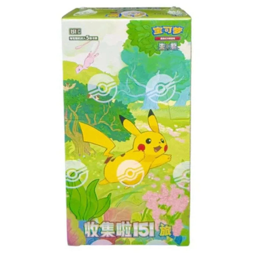 Pokemon Chinese 151 Journey Slim Booster Box