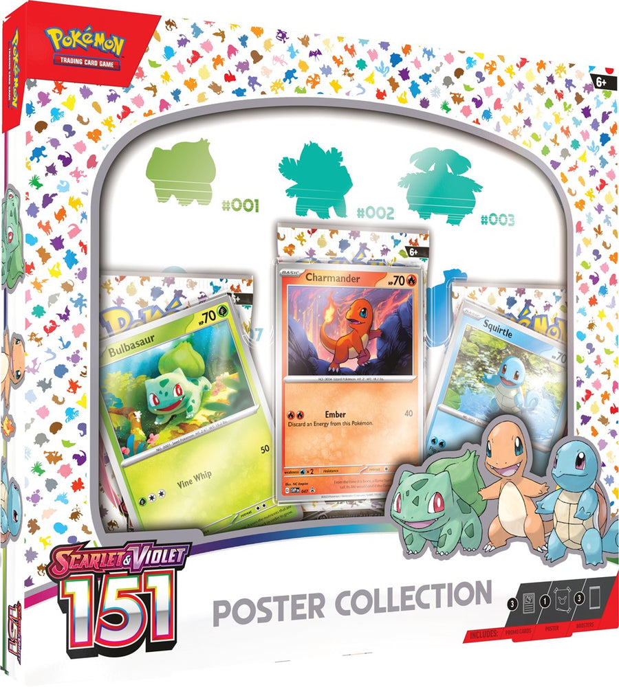 Pokemon TCG - Scarlet and Violet: 151 Poster Collection