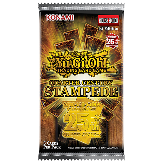 Yu-Gi-Oh: Quarter Century Stampede Booster Pack