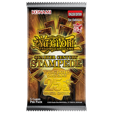 Yu-Gi-Oh: Quarter Century Stampede Booster Pack