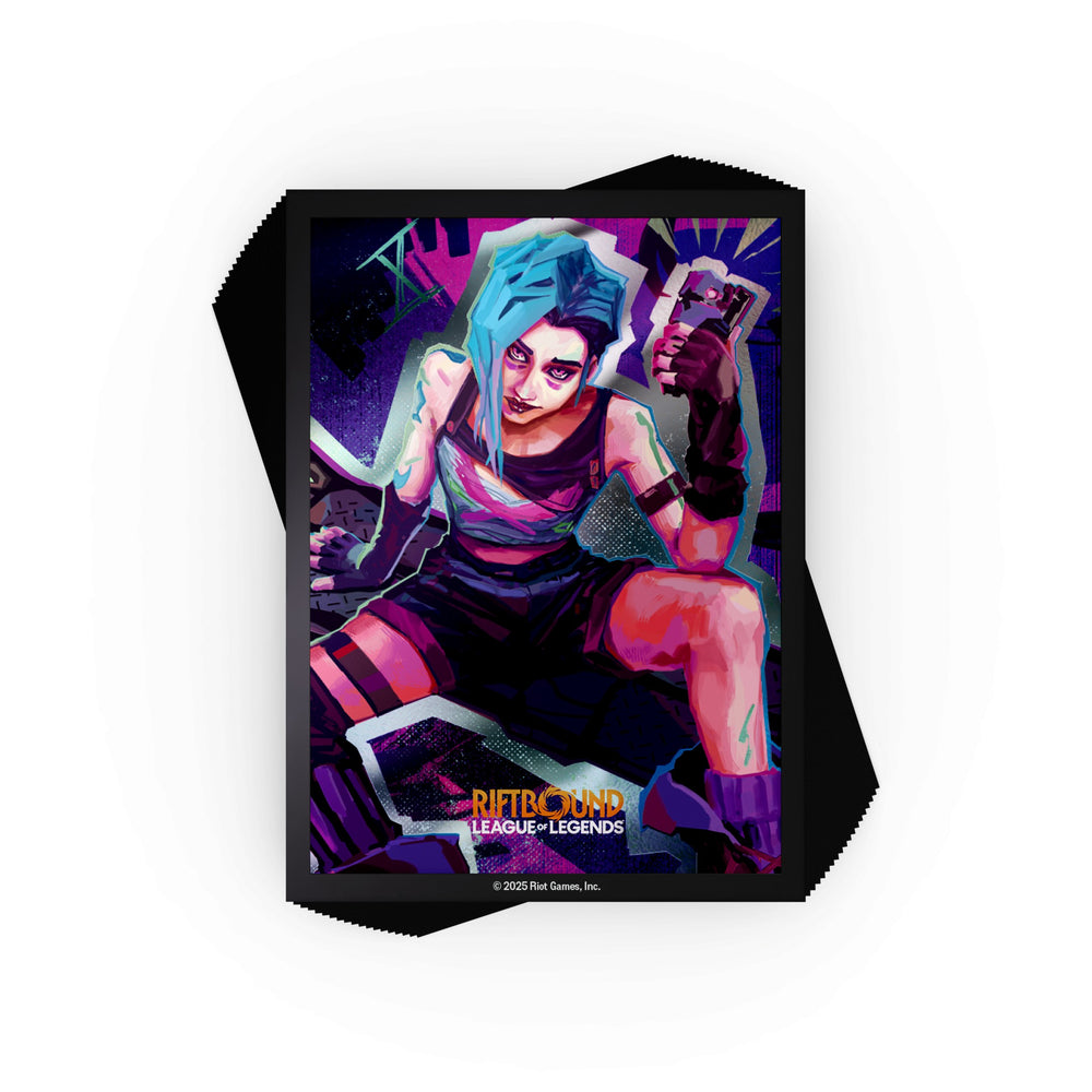 Riftbound - League of Legends TCG: Origins Art Sleeves - Jinx 100CT