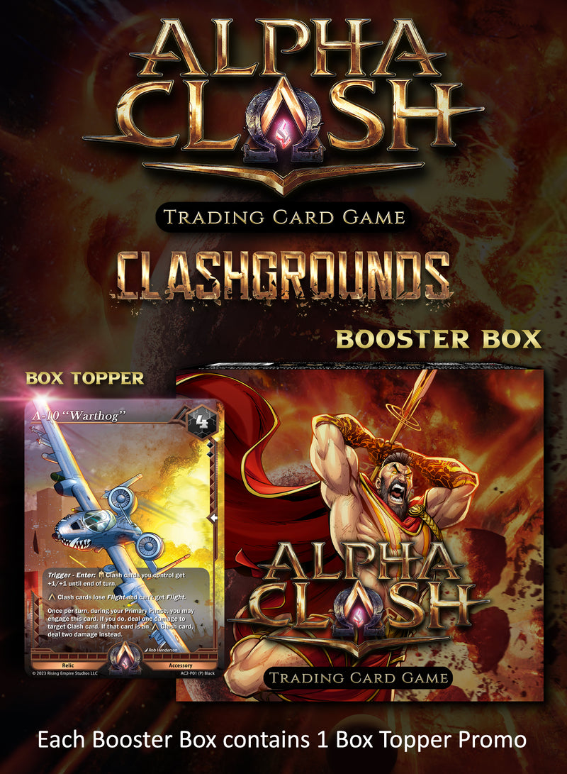 Alpha Clash TCG: Clashgrounds Booster Box (Pre-Order) (Releases 11/10/23)