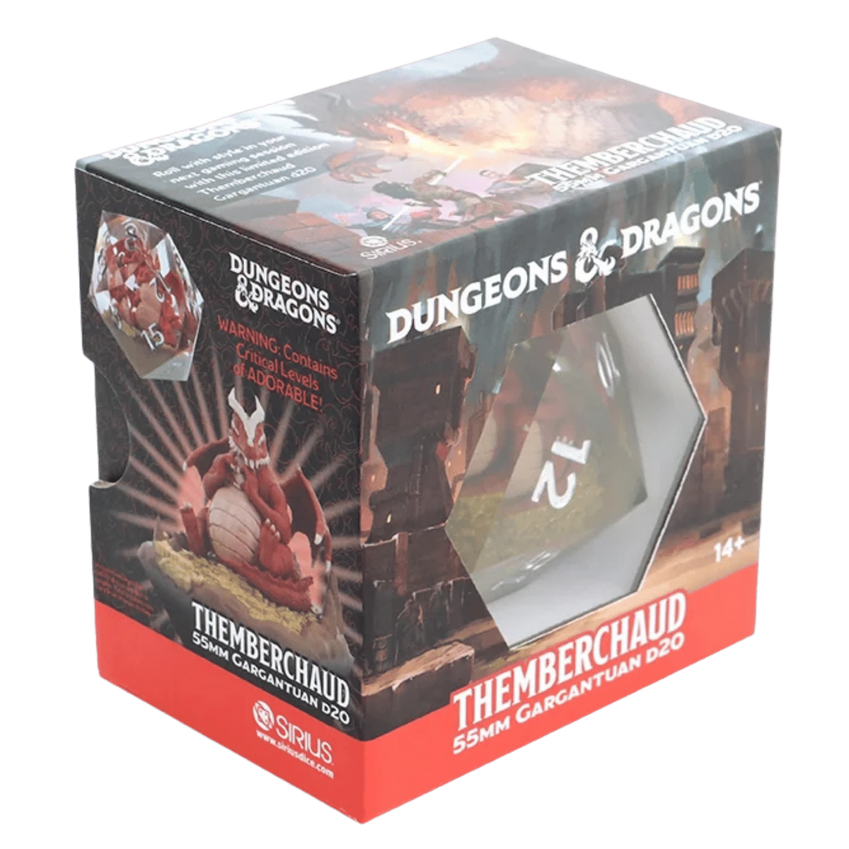 Sirius Dice: 55MM D20 Scenic - D&D Themberchaud