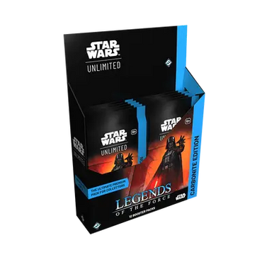 Star Wars Unlimited: Legends of the Force Carbonite Booster Box
