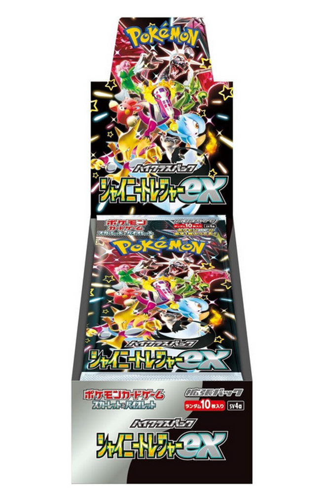 Pokemon TCG - Scarlet & Violet: Shiny Treasure ex Japanese Booster Box Pokemon TCG - Scarlet & Violet: Shiny Treasure ex Japanese Booster Box