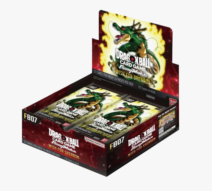 DBSCG Fusion World: Wish for Shenron Booster Box [FB-07]