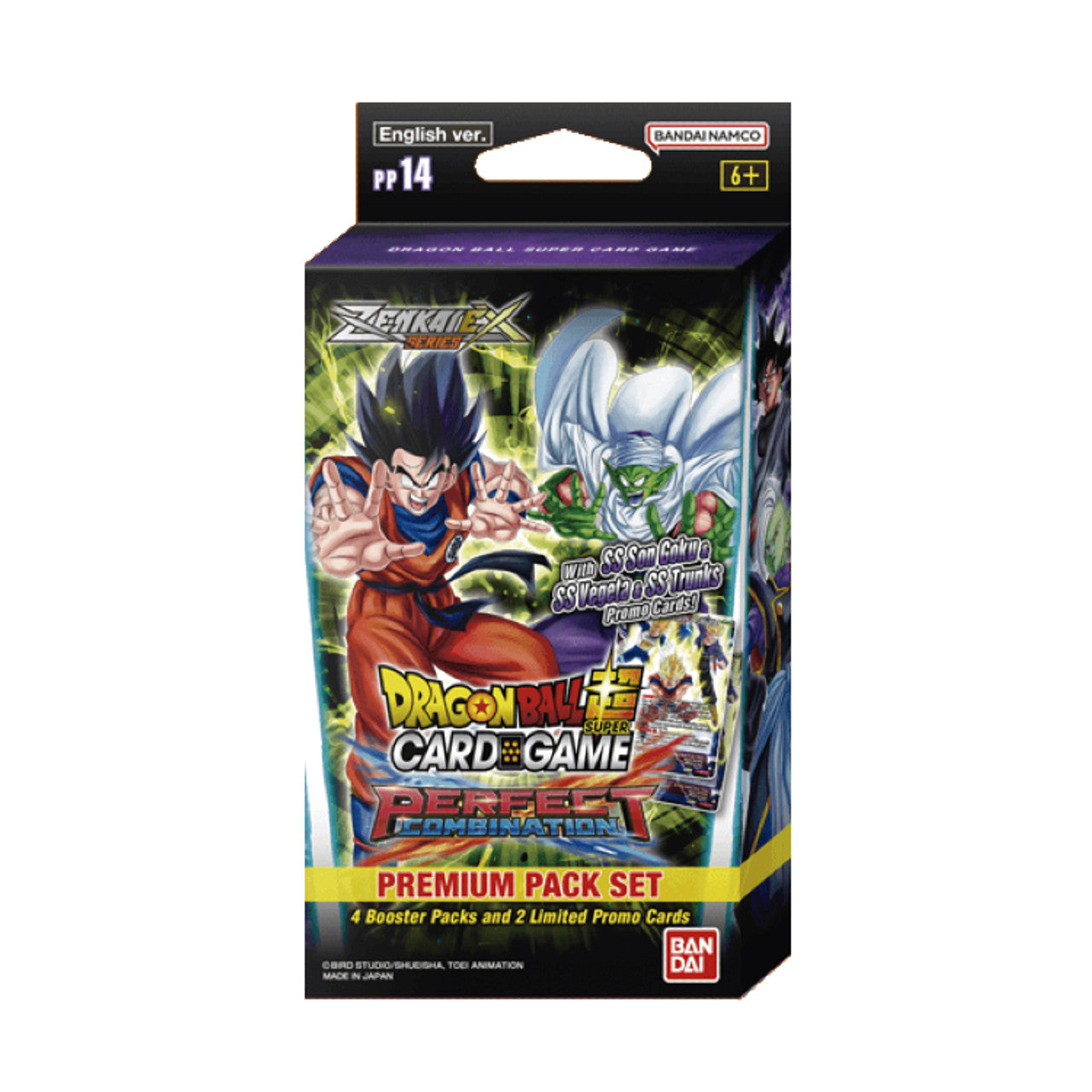 Dragon Ball Super TCG: Perfect Combination - Zenkai Series 06 - Premium Pack Set PP14 Dragon Ball Super TCG: Perfect Combination - Zenkai Series 06 - Premium Pack Set PP14