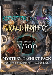 Kryptik - Wicked Prophecy - Limited Edition Mystery T - Shirt - Size XL