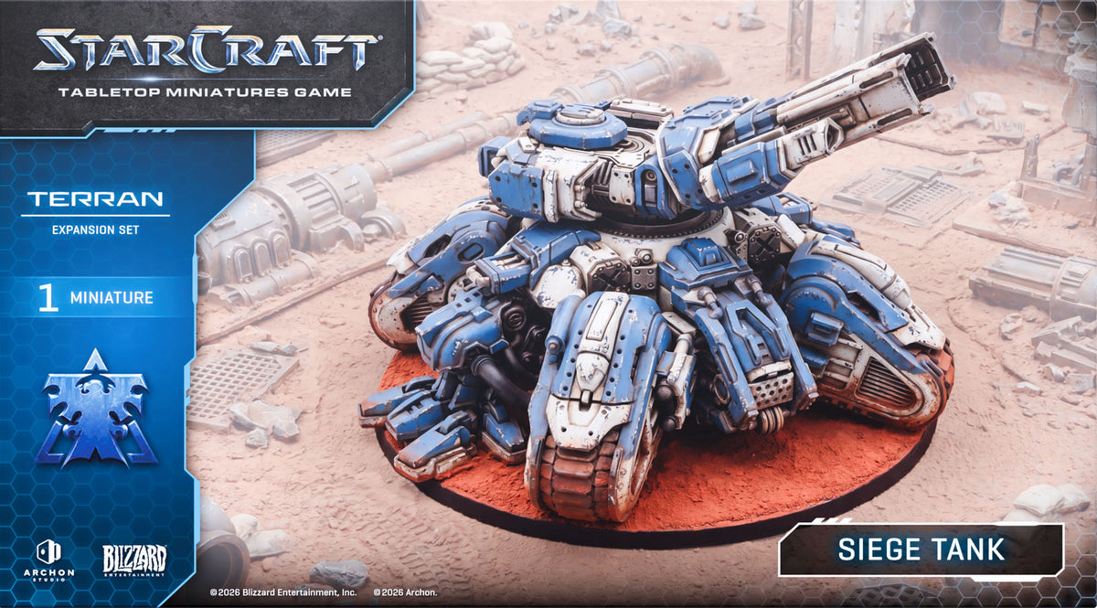 Starcraft Siege Tank - Terran - Expansion Set