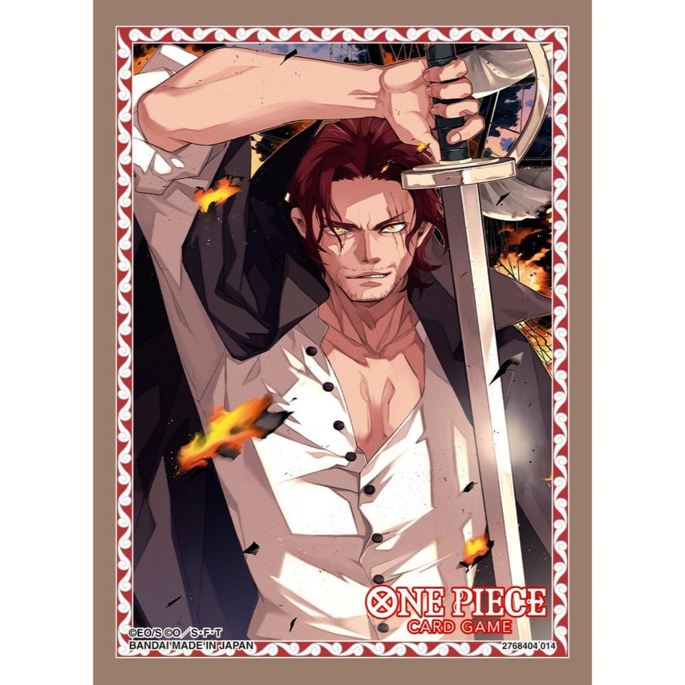 One Piece Trading Card Game Shanks Card Sleeves