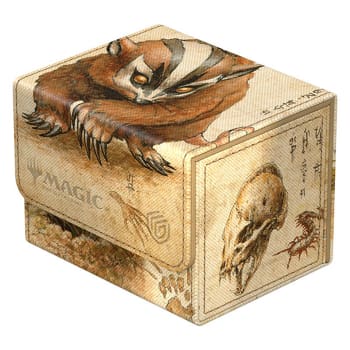 Ultimate Guard 100+ Sidewinder Xenoskin Deck Case - Avatar: The Last Airbender - Badgermole Cub