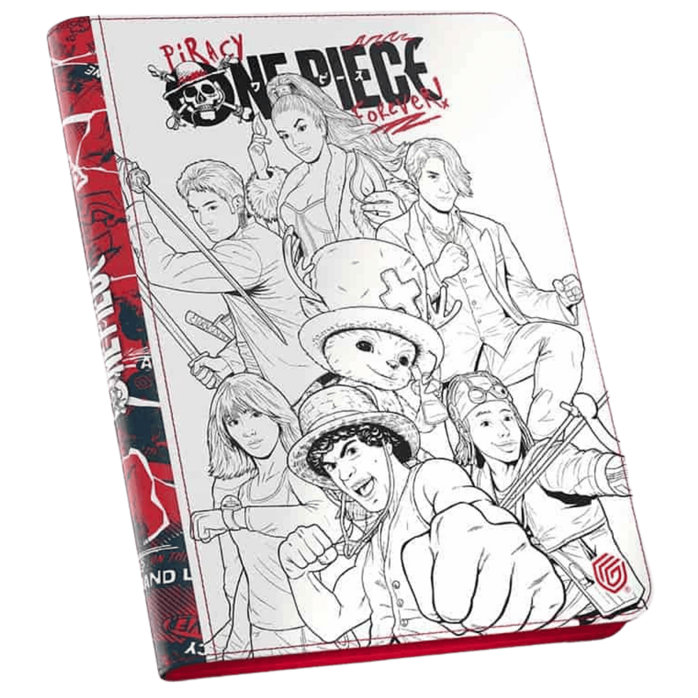 Ultimate Guard: One Piece (Netflix) Straw Hat Pirates Sketch - Zipfolio 360 Xenoskin (18-Pocket)